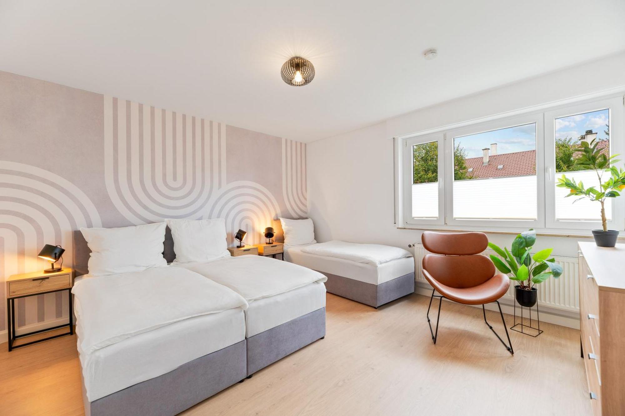 Apartamento Westside Flat - 5Min To Downtown Ludwigsburg Exterior foto